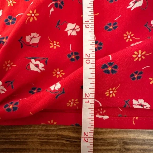 Madewell Novel Tie-Front Top in Prairie Posies Medium - Picture 7 of 8